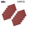 110*100mm Schleifpapier 60-1000 Körnung Zubehör Aluminiumoxid Rot Sets