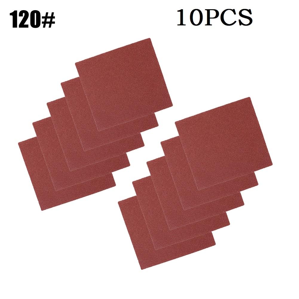 110*100mm Schleifpapier 60-1000 Körnung Zubehör Aluminiumoxid Rot Sets