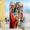 Bluey concert party soft beach towel Comfortable erfect for Travel Beach Swimming Vibrant Pattern Wedding Party Gift