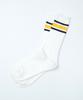 Inlichi Heavyweight Socks - Yellow & Black Stripe