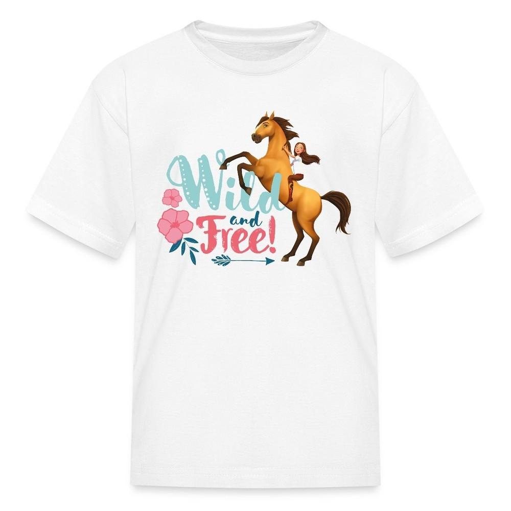 Spirit And Lucky - Wild And Free Kid s T-Shirt M