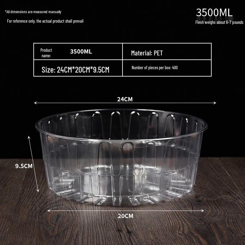 Disposable Round Fruit Containers