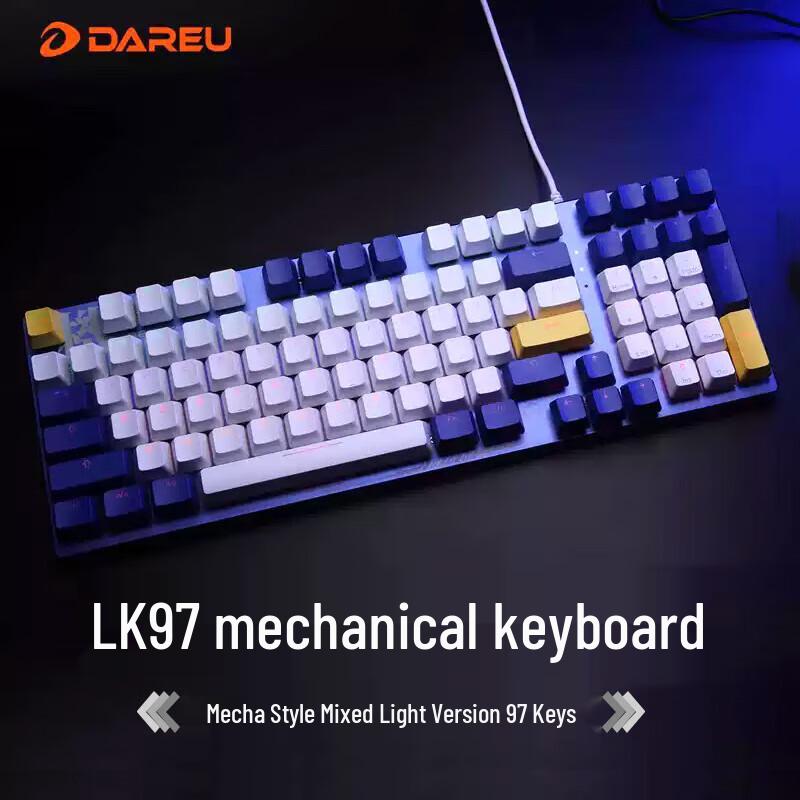 Dareu LK97 Mecha Style 98-Key Wired Mechanical Gaming Keyboard
