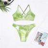 Trendy Back-Tie Drawstring Bikini Swimsuit