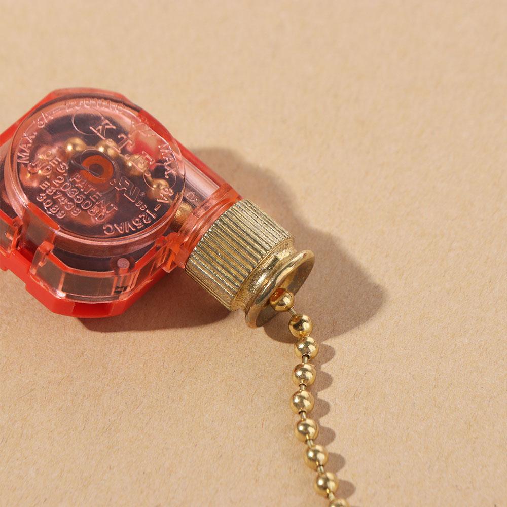 Comfortable Ceiling Fan Switch Smooth Surface Light Pull Chain  for Ceiling Fan Light