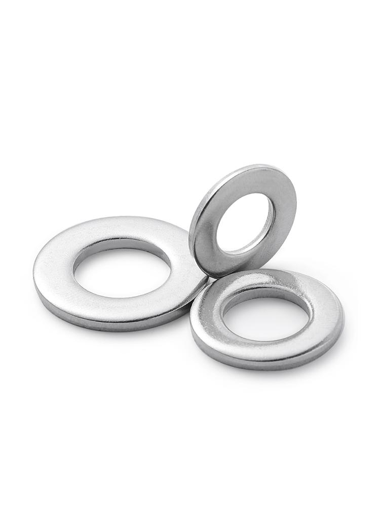 316 Stainless Steel Thickened Flat Washer for Various Sizes (1.6M-27M)