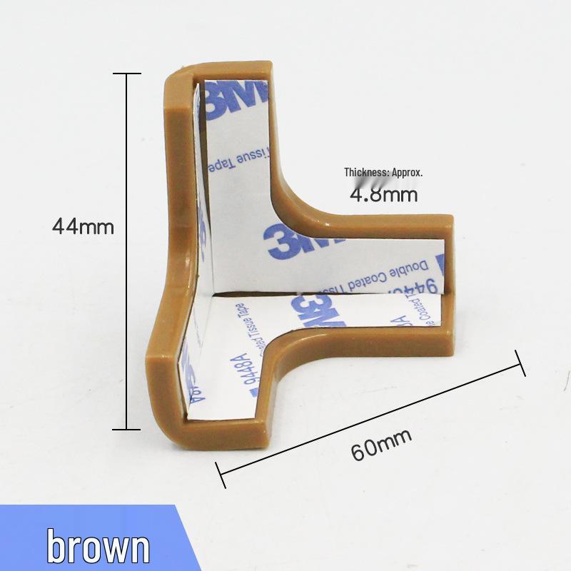 Silicone T-Shaped Corner Protector: Anti-Collision, Anti-Knock Guard for Range Hood & Furniture