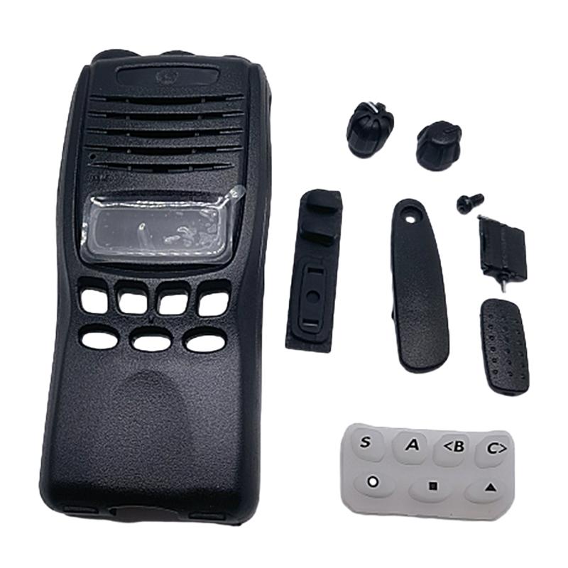 Replacement Repair Housing Cover Shell Sheaths Front Case with Knob for TK3312 TK2317 TK3317 WalkieTalkie