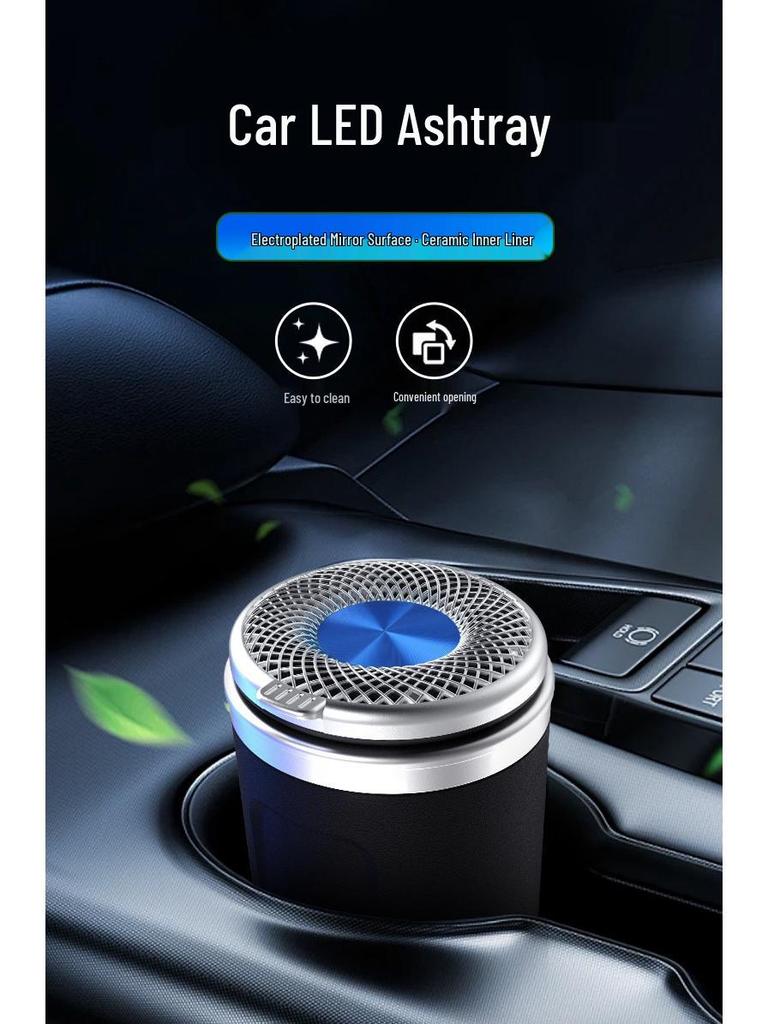 Changan Deepal SL03 S7 Car Ashtray: Metal Liner, Flame Retardant, Multi-functional, Personalized Design