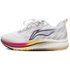 New LiNing Red Hare 5 Cushioning Anti Slip Wear Resistant Breathability Low Top Running Shoes Women's Gray Purple ARMS010-7