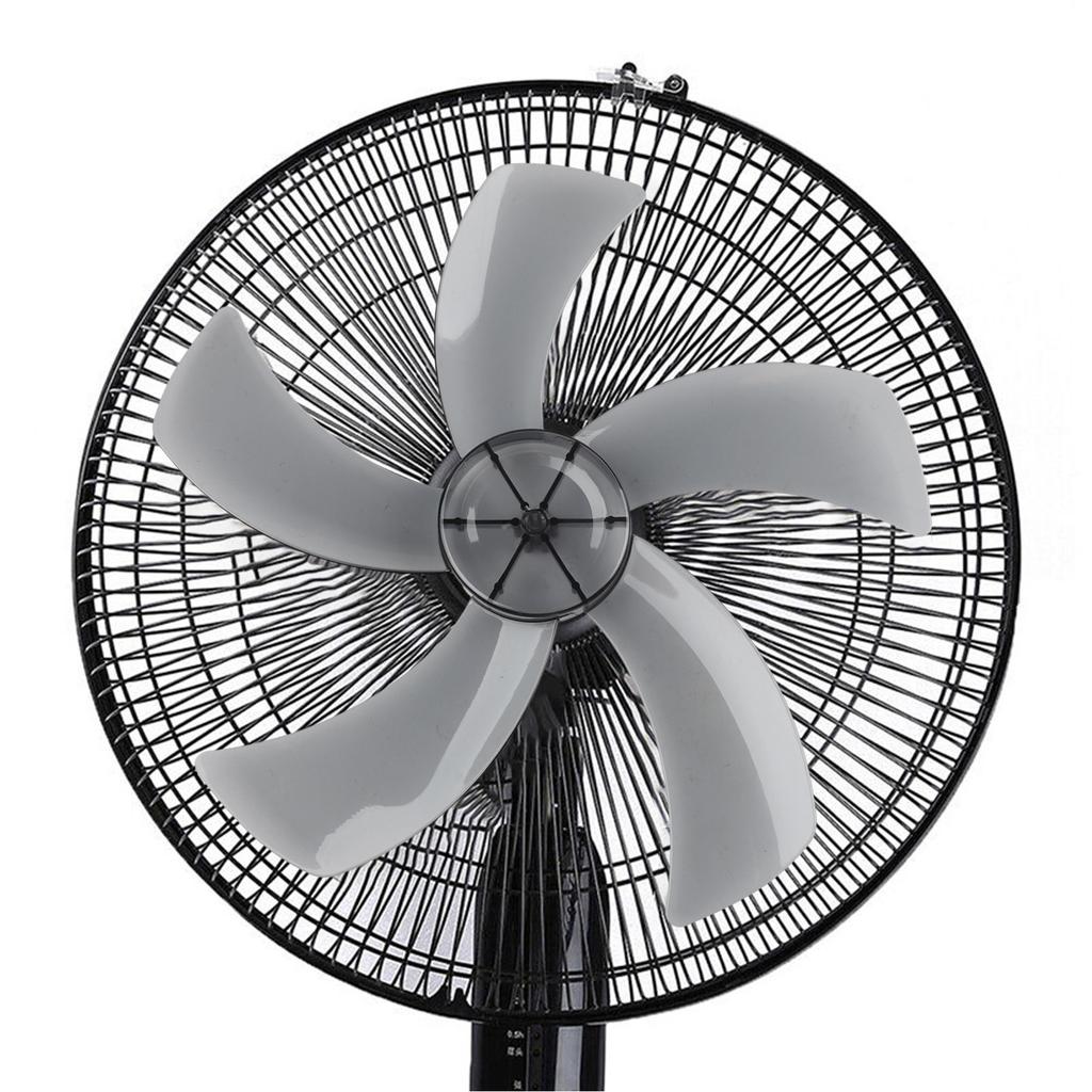 18 Inch Fan Blade for Pedestal Fans Five Leaf PP Plastic Design with Nut Cover for Reliable Cooling and Easy Installation