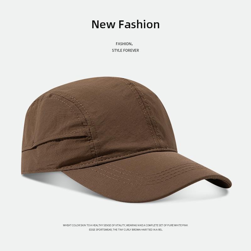 

Быстросохнущая шляпа мужская бейсболка весенне-летняя тонкая большой окружности головы дышащая шляпа от солнца для занятий спортом на открытом воздухе женская кепка 56-59cm