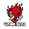 Samurai Band Red Eye Vinyl Car Stickers - Waterproof & UV Resistant Decals for Auto Body, Motorcycle Helmets & Laptop Bags
