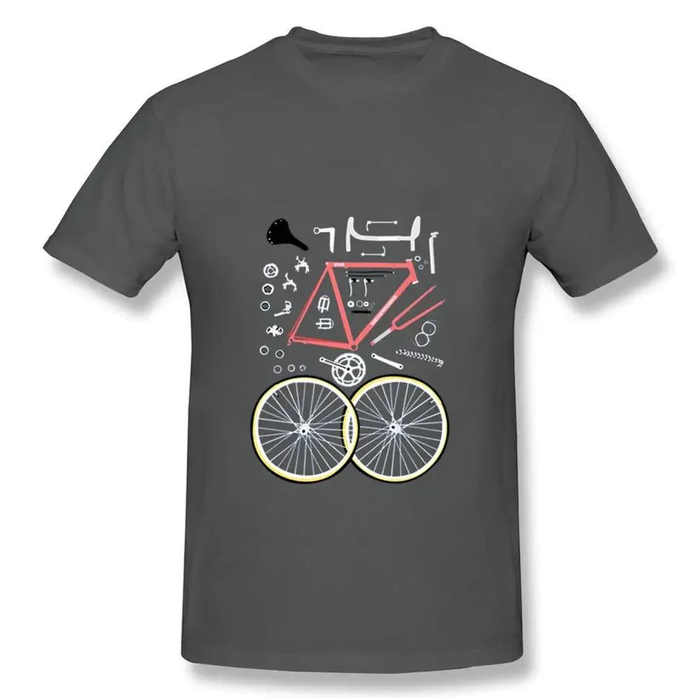 Road Bike Racing Biker Bicycle Rider Gift TShirt 100 Cotton ONeck Summer Short Sleeve Casual Mens Tshirt Size S3XL