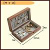 Ideamall Jewelry Box, Accessory Case, Wooden Accessory Storage