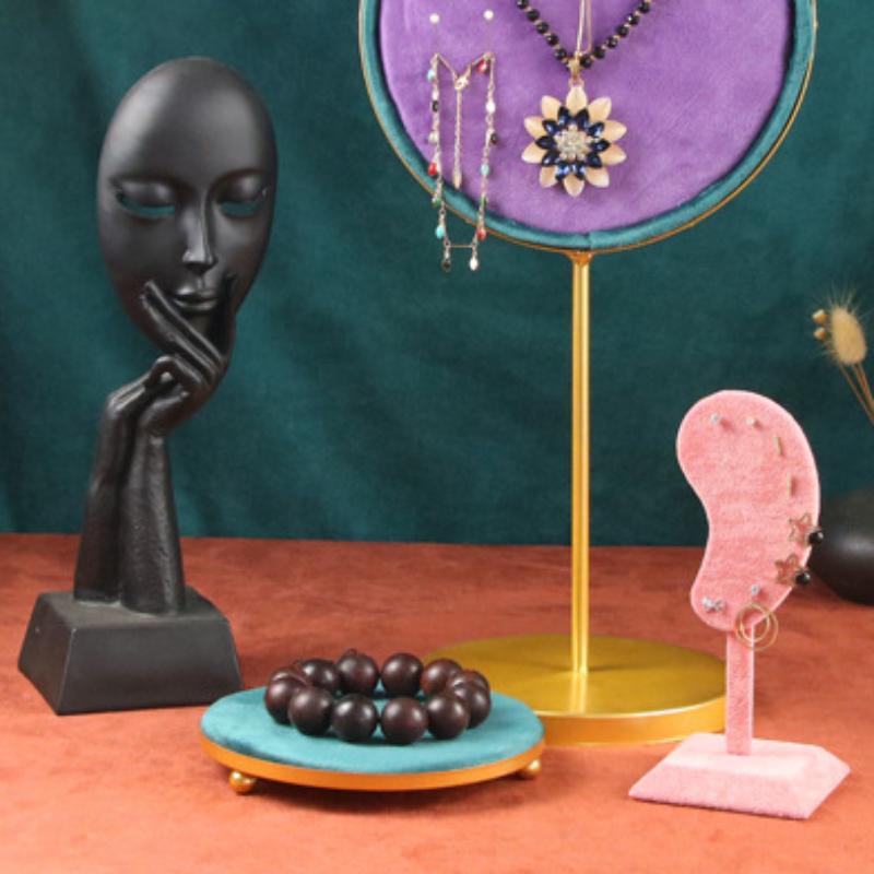 1Pcs Earring Display Stand Fashion Ear-shaped Ear Clip Stud Jewelry Display Organizer Holder Earrings Pendants Jewelry Rack Ear Model