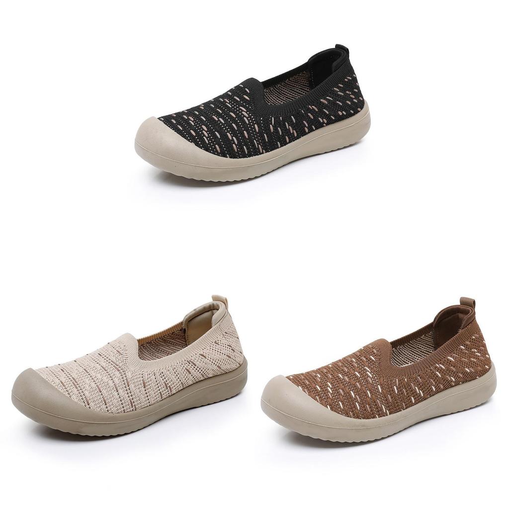 Lazy Slip On Shoes For Women Spring Casual Breathable Non Slip Comfortable Flats