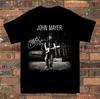 Unisex Shirt Cotton Oversize Large Size Masculina John Mayer Live In Los Angeles S A 5gg Tm