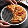 BHBD-2Pcs 9Inch Aluminum Seamless Rim Pizza Baking Screen - Perfect Crisp Enhanced Airflow 1