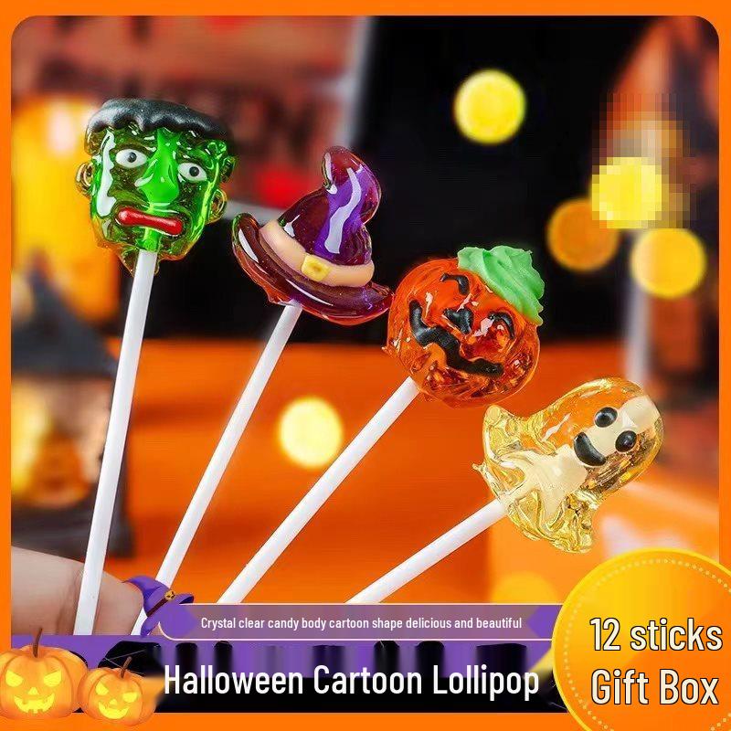Halloween Pumpkin Lantern and Candy Bag with Luminous Effects for Trick-or-Treating