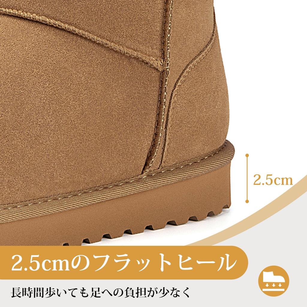 Mishansha Snow Winter Cold Women's Boots, Shoes, Fleece-Lined, Warm, Windproof, Weather, Non-Slip, Outdoor, Commuting, Snow-Proof