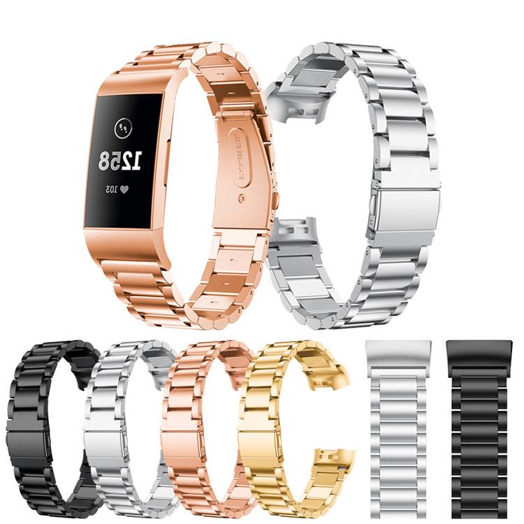 Cinturino magnetico in acciaio inossidabile stile milanese per Fitbit Charge 2/3/4/5