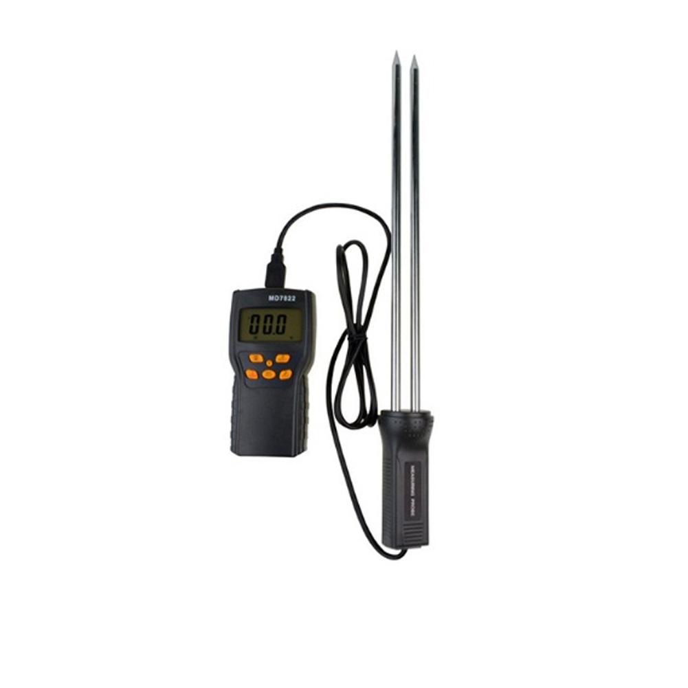 Portable Moisture Meter for Grain with Temperature Range 10 To 60 Degrees Celsius and Humidity 0 To 70 Percent