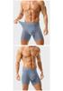 Men's Breathable Modal Mesh Boxer Briefs: Antibacterial, Seamless, Plus Size Comfort