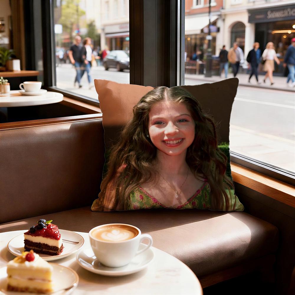 Star Michelle Trachtenberg Cushion Cover Decorative Cushions Covers Cover Sofa X Pillow Piece X X Pillowcase