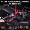 5000A Peak Car Jump Starter for 8.0L Gas/8.0L Diesel Engines - with LCD Display, Dual USB compatible and 12V DC PORT