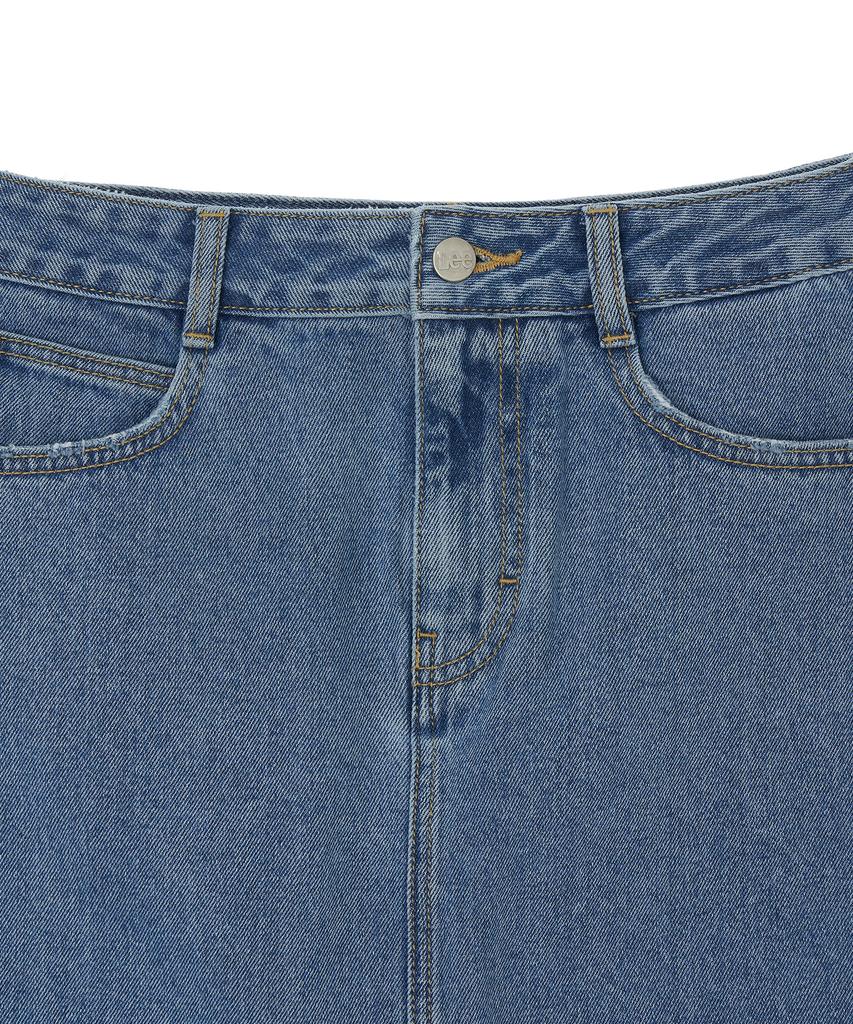 Lee Mini Denim Skirt Indigo Medium