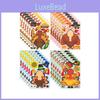 Xh100 Cute Animated Thanksgiving Turkey Family Interactive Diy Puzzle Stickers Pack