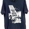 Vintage 90s Plan 9 From Outer Space Ed Wood Bella Lugosi Sci Fi Horror Movie Film T Shirt and Kids Shirt Size L