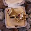Cercei Retro Strălucitori Unici Luxoși cu Zirconiu Alb Sintetic pentru Femei Accesorii Elegante Personalizate Cadou de Petrecere
