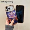 Phone Case: 2D flat lambskin suitable for iPhone 18 17 16 15 14 13 Pro protective case, happy ghost, Christmas and Halloween gifts