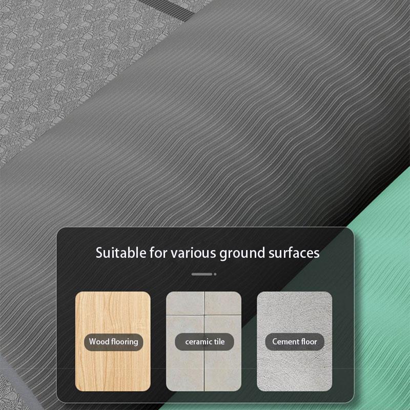 Verdicktes und verbreitertes Springseil-Pad, Indoor-Sport, stoßfeste und geräuschlose Haushalts-Fußmatten, Sport-Tanz, rutschfeste, wasserdichte Yoga-Matte