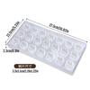 Food-grade Chocolate Molds, DIY Three-dimensional Transparent Molds, Household Molds for Cakes and Candies