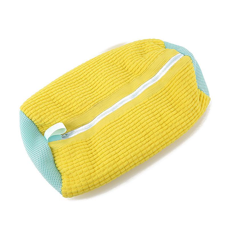 

Shoes Laundry Bag Convenient Tear-Resistant Shoe Wash Bag For Washing Machine Reusable Durable Zipper Shoe Washing Bag Organizer