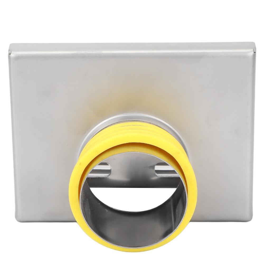 L Shape Floor Drain SUS304 Stainless Steel Side Drain Practical Corner Floor Drain  Patio