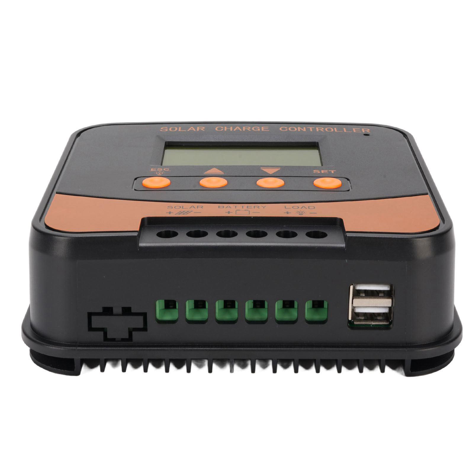 

10A MPPT Solar Controller, Equipped with Large LCD Display, Automatic Battery Solar Panel Status Display, MPPT Tracking Efficiency