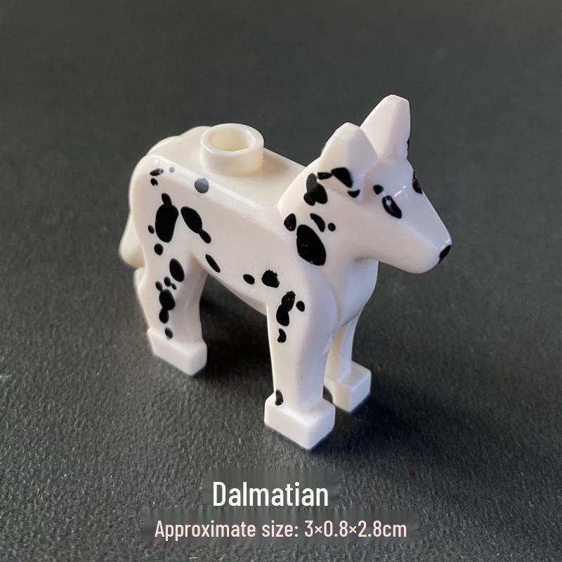 LEGO-Compatible Small Animal Models: Elephant, Camel, War Horse, Gorilla, Giraffe for Zoo Bricks