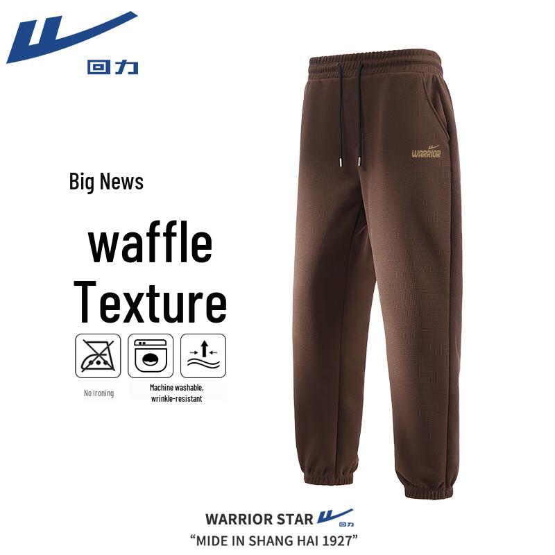 Warrior Men s Waffle Knit Jogger Sweatpants M