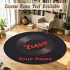 Round Rug Custom NameThe Cure Pattern Non Slip Carpet Home Floor Decor
