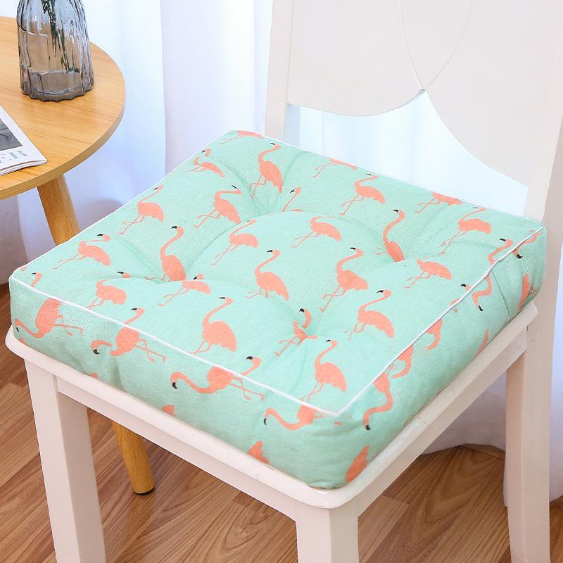 10cm Thick Cushion for All-season Office Computer Chair Cushion Student Stool Cushions Multi Purpose Square Seat Pads Soft Comfortable Waist Cushion