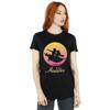 Disney Womens/Ladies Aladdin Flying Sunset Cotton Boyfriend T-Shirt