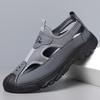Men's Sandals Summer New Mesh Hole Shoes Beach Shoes Soft Sole Comfortable Outdoor Wading Shoes