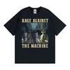 Portland Frog Protest Rage Against The Machine TShirt Funny Meme Graphic T Shirts Men Women Casual High Quality Cotton Tshirts