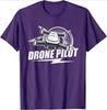 Drone Pilot Funny Quadcopter RC Flying Drones Gift Idea design 100 cotton Oneck short sleeve casual printed mens Tshirt