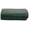 VidaXL Bâche, Couverture de Toit avec Oeillets Métalliques, Bâche de Protection Résistante aux UV Jardin Extérieur, Vert 156051