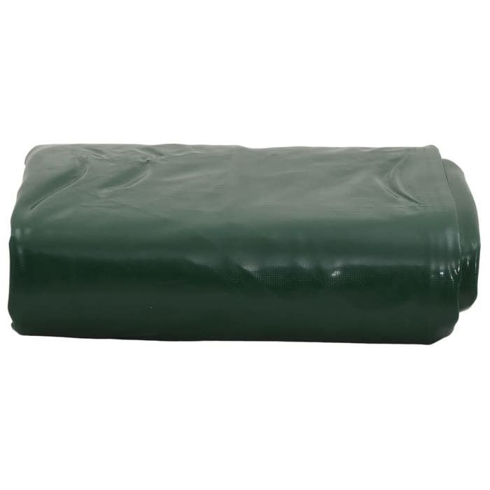 VidaXL Bâche, Couverture de Toit avec Oeillets Métalliques, Bâche de Protection Résistante aux UV Jardin Extérieur, Vert 156051